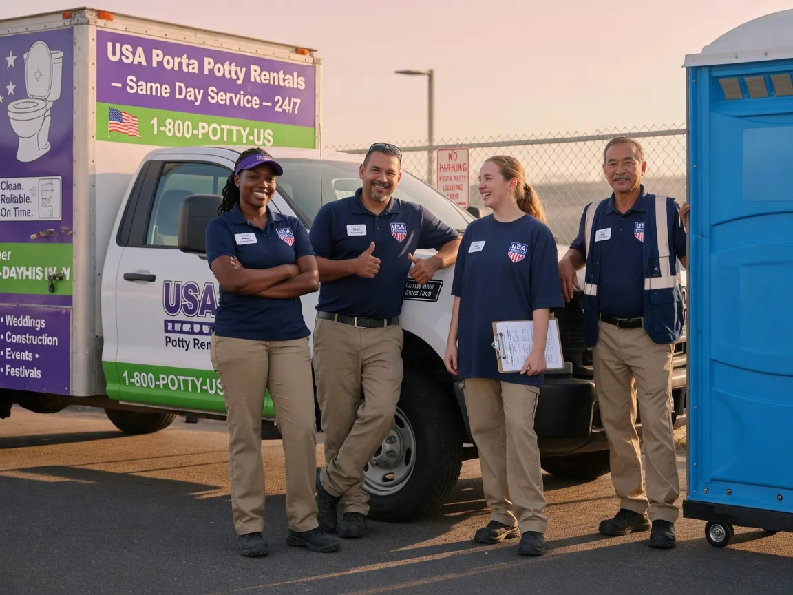 Porta Potty Rental company in Riverside, CA